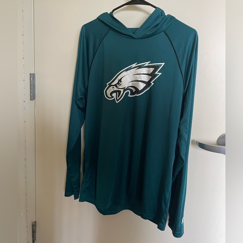 Philadelphia Eagles long sleeve hooded shirt